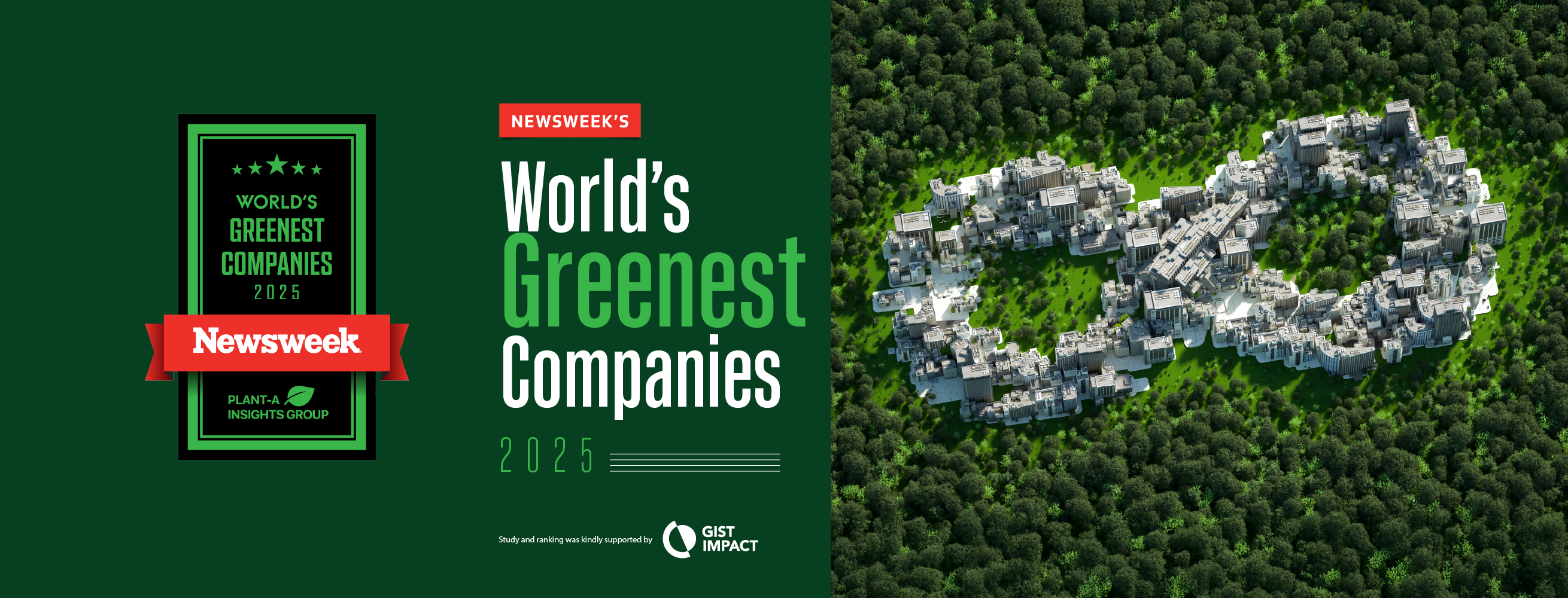 Newsweek's World's Greenest Companies 2025