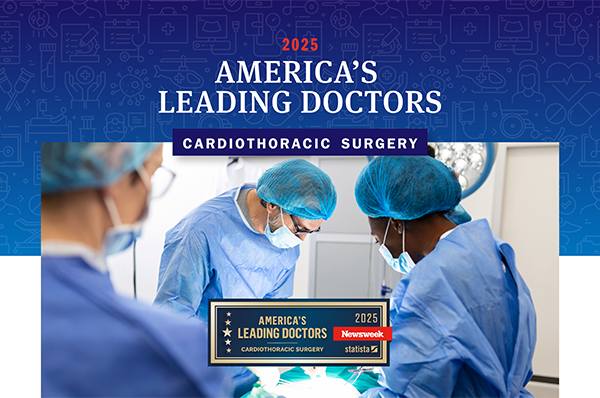 America's Leading Doctors 2025 – Cardiothoracic Surgery