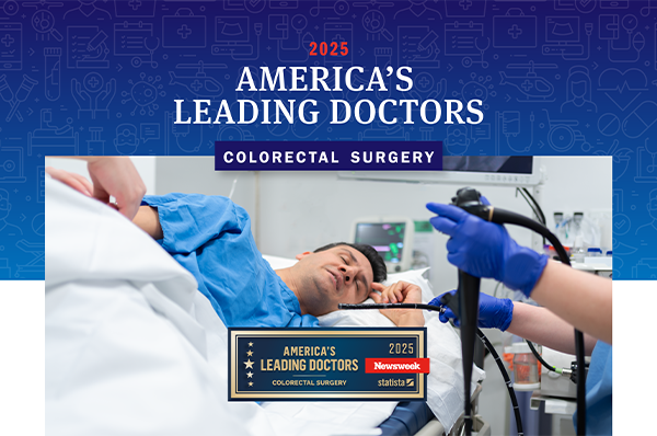 America’s Leading Doctors 2025 – Colorectal Surgery