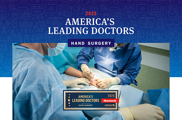 America’s Leading Doctors 2025 – Hand Surgery