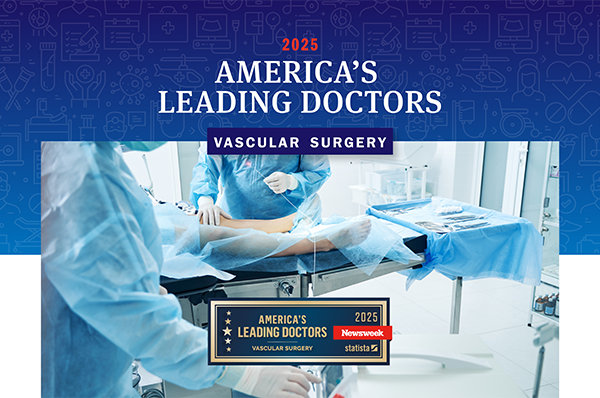 America’s Leading Doctors 2025 – Vascular Surgery