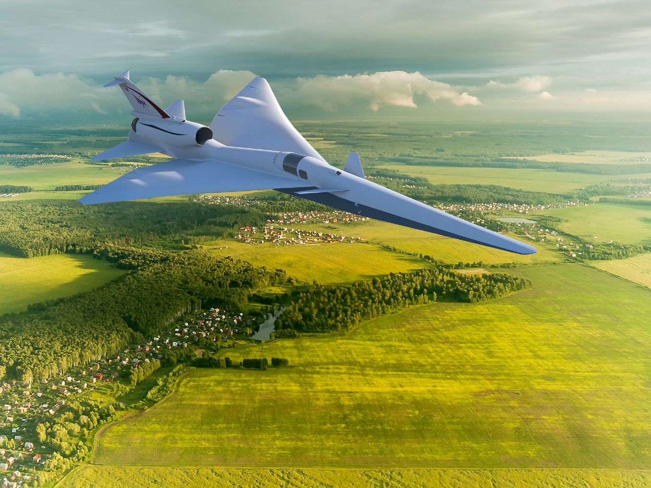 NASA Reveals Experimental Quiet Supersonic Plane - Newsweek