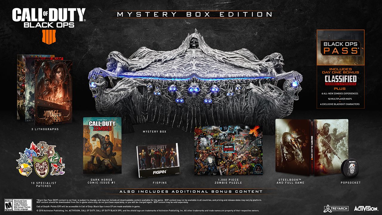 Call of Duty: Black Ops 4' Mystery Box Edition Revealed at SDCC