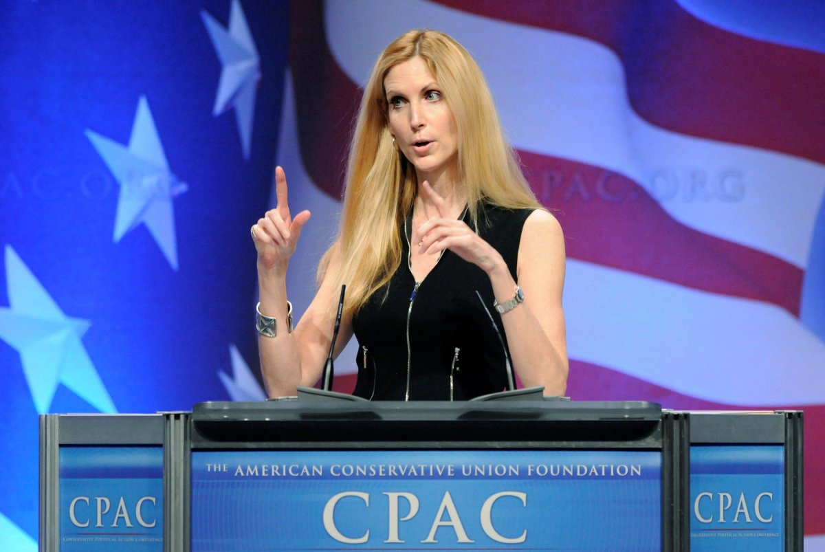 Ann Coulter Says Conservatives Not Welcome at UC Berkeley Because 'It's  Only Like 25 Percent White' - Newsweek, image size:1200x803