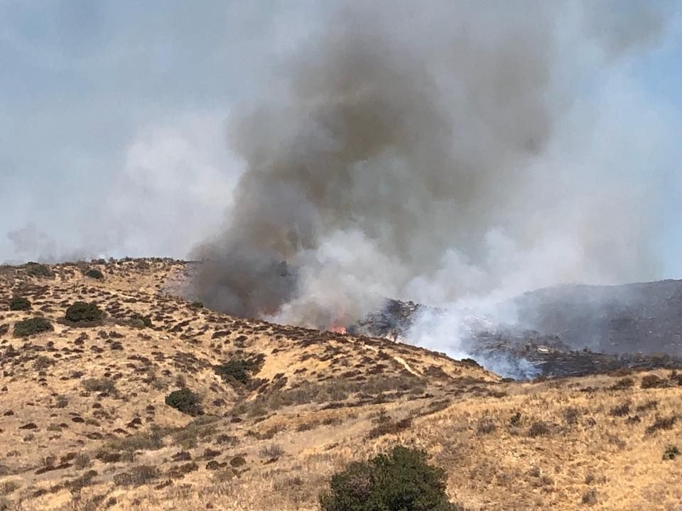 Simi Valley Fire: Yosemite Inc Brush Fire Breaks Out In California ...
