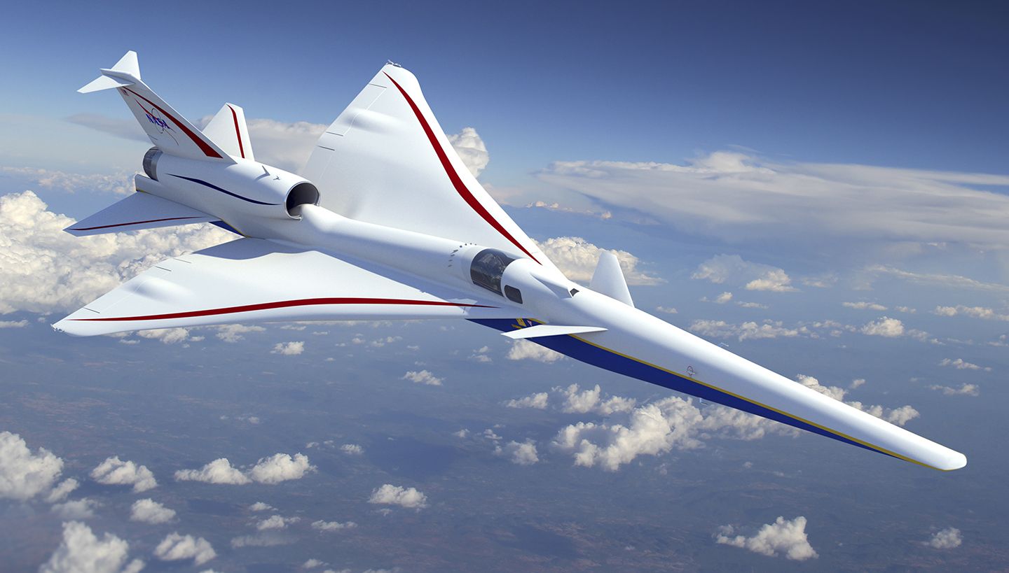 NASA's $247.5 Million 'Quiet' Supersonic Passenger Jet to Launch