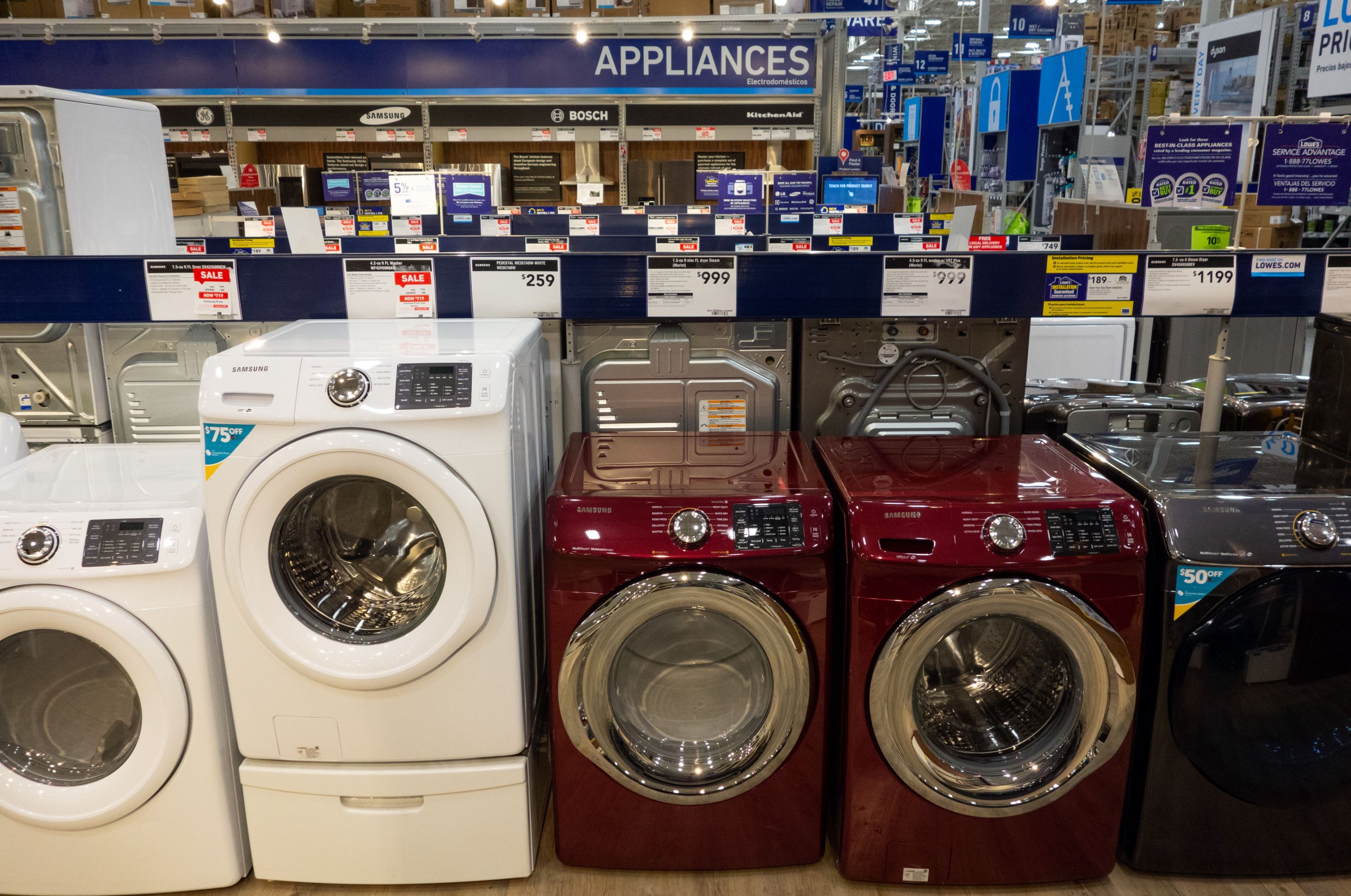 lowes november appliance sale
