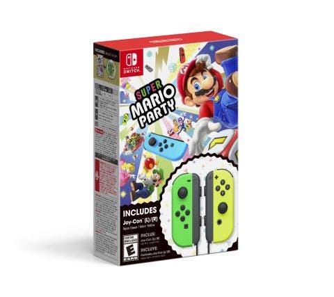 Super Mario Party Joy-Conセット Amazon.com: Super Mario Party™ + Red & Blue Joy-Con™ Bundle
