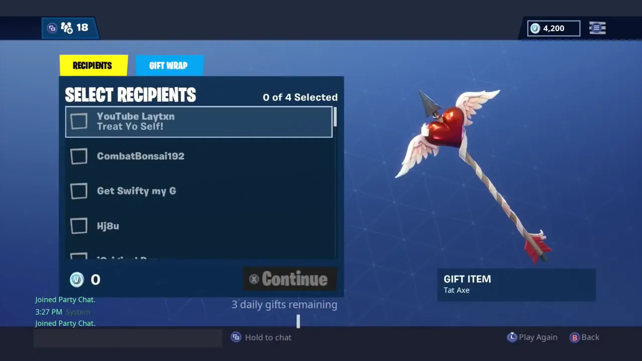 ‘Fortnite’ Gifting Guide – How to Gift, Send & Receive Skins in Battle