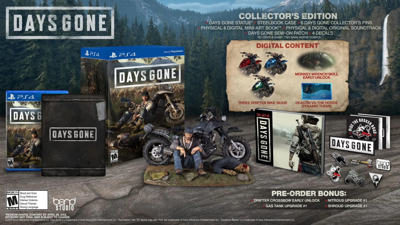 Days Gone para a PlayStation 4 apresentado em Lisboa e em português