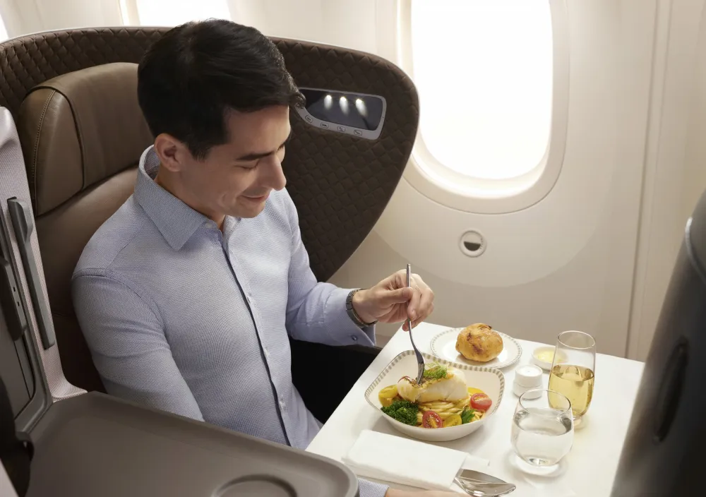 inside airline catering: from farm to plane Images... Singapore Airlines is Redefining Airplane Food with ‘Farm-to-Plane ...