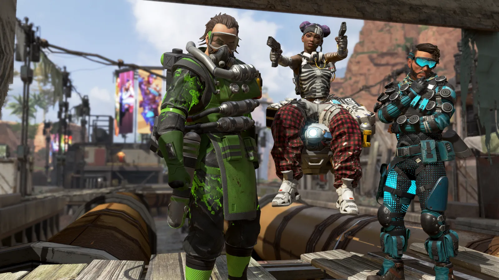 Apex Legends' Update 1.07 Buffs Caustic & Ranged Weapons – Patch