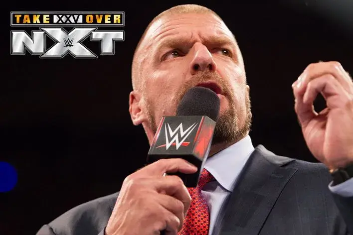 triple h nxt takeover 25 aew response