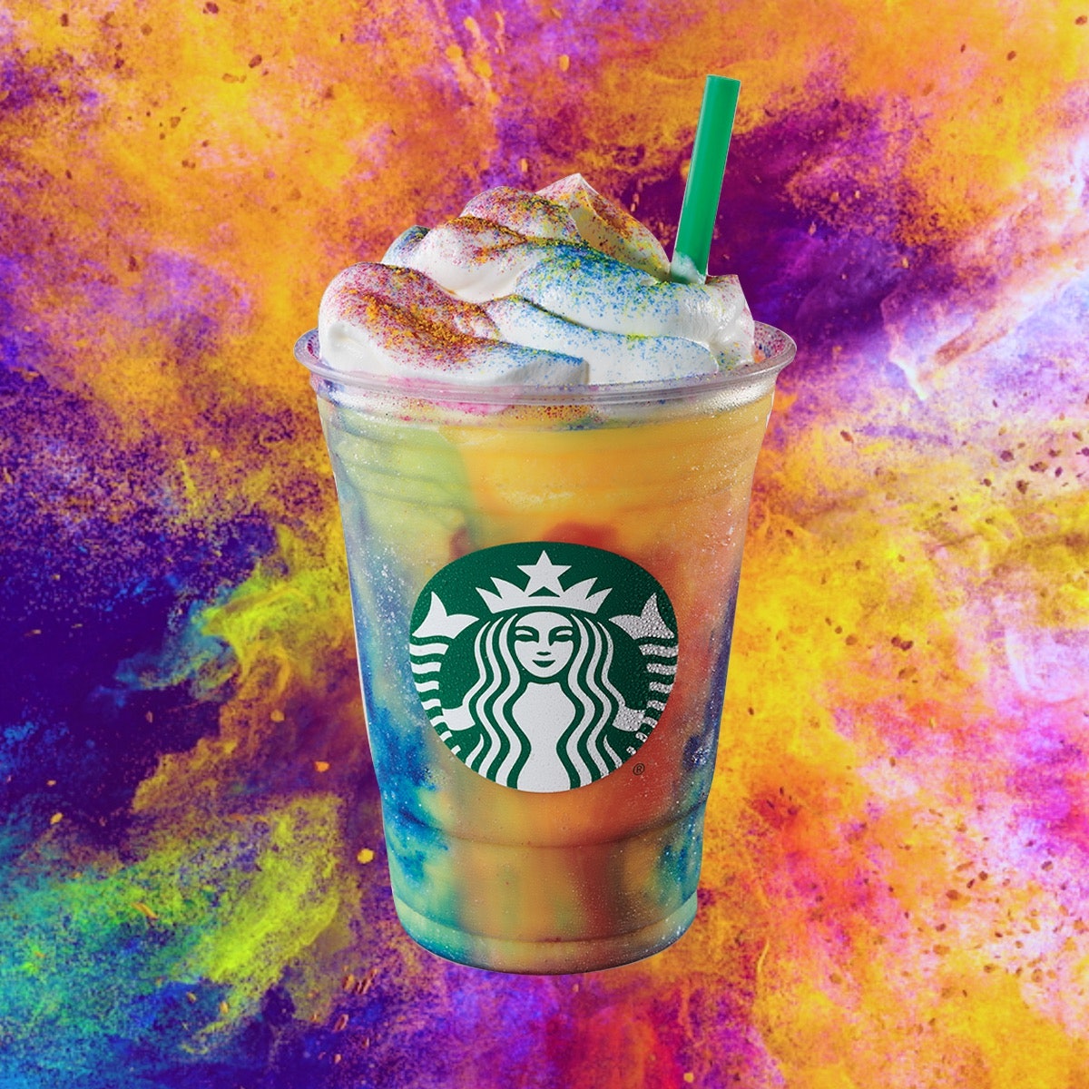 Starbucks' Tie Dye Frappuccino Has Arrived: Flavor, Ingredients