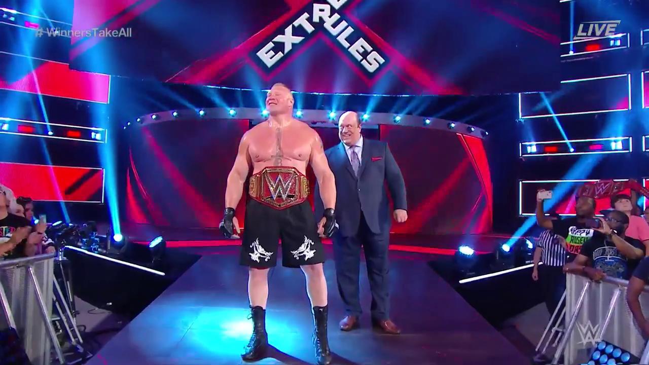 Brock Lesnar Cashes In and Becomes Universal Champion at Extreme