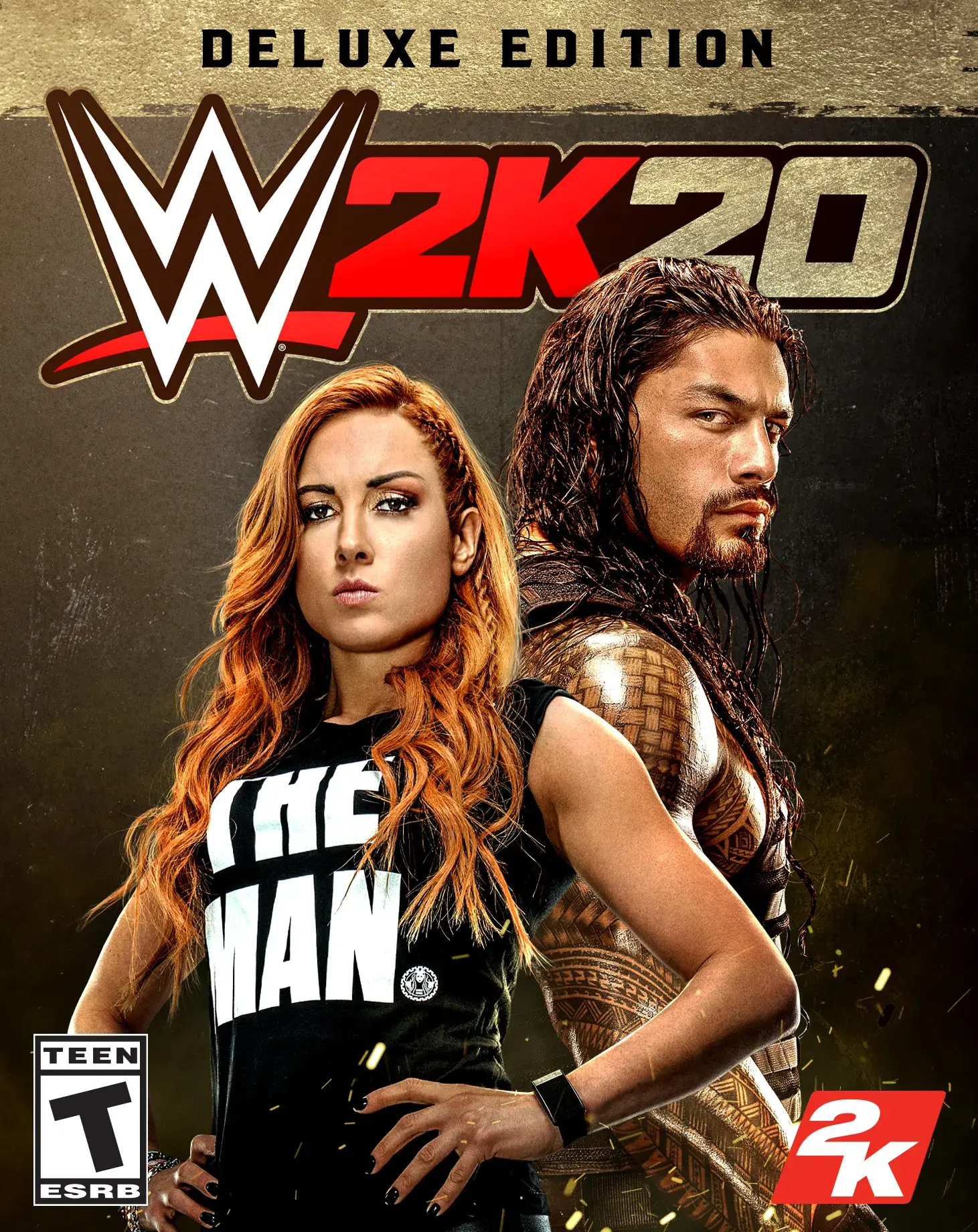 wwe 2k20 becky lynch roman reigns