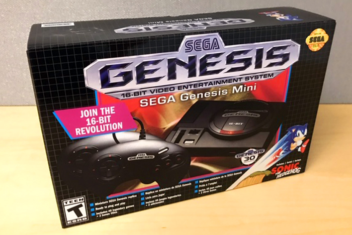 その他 sega genesis mini Sega Genesis Mini - Classic 16-bit Retro Game Console with Built