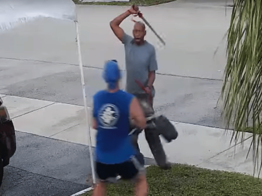 Florida Man Attacks Jogger With Sword During Fight Over Who Gets to ...