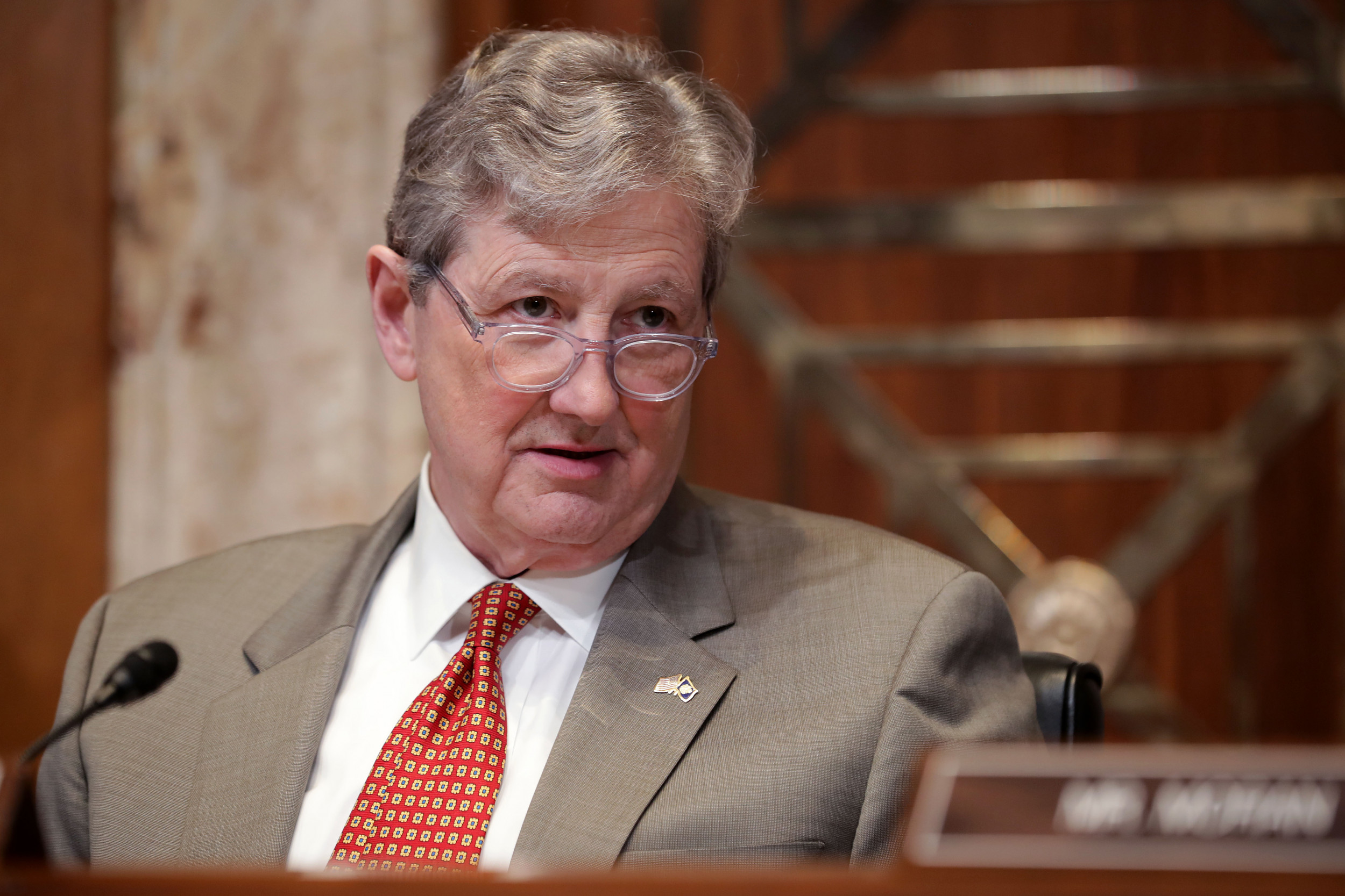 Republican Senator John Kennedy Tells Democrats to Stop Talking About Impeachment: 'Go to Amazon, Buy a Spine and Do it' - Newsweek