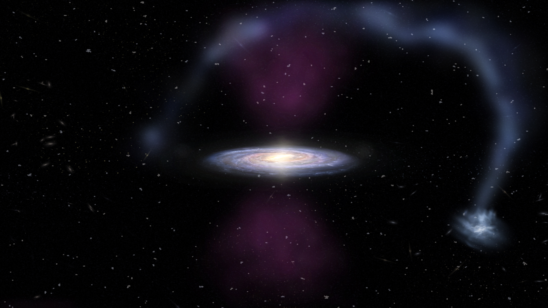 The Center of the Milky Way Exploded 3.5 Million Years Ago
