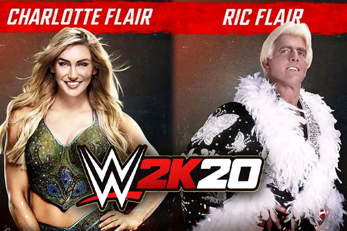 Ric & Charlotte Flair Were Blown Away By Their 'WWE 2K20' Models