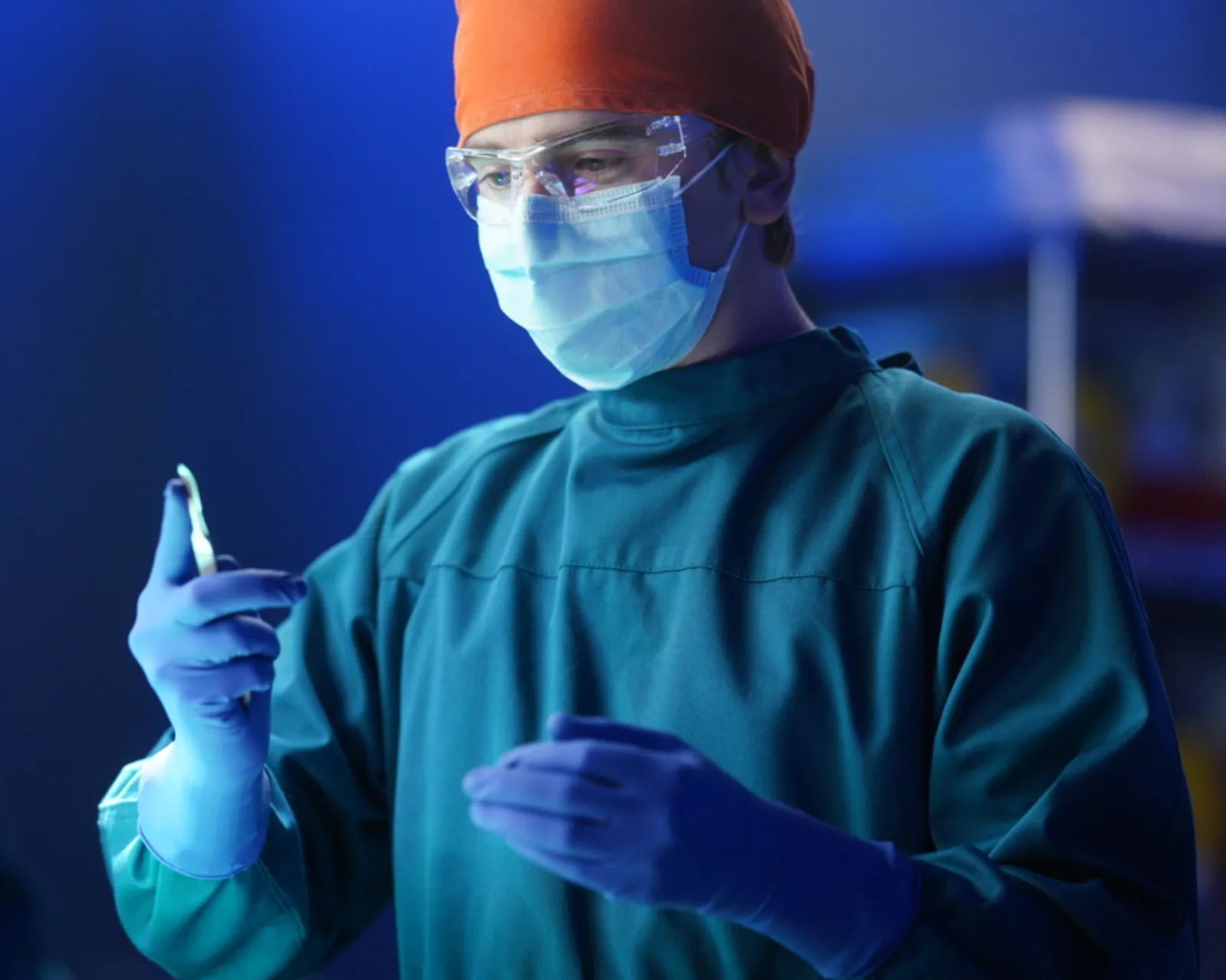 Freddie Highmore in "The Good Doctor" Season 3, Episode 5.