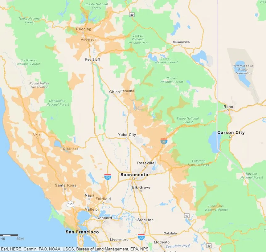 PG&E Power Outage Update, Shut Off Map as 510,000 California Customers ...