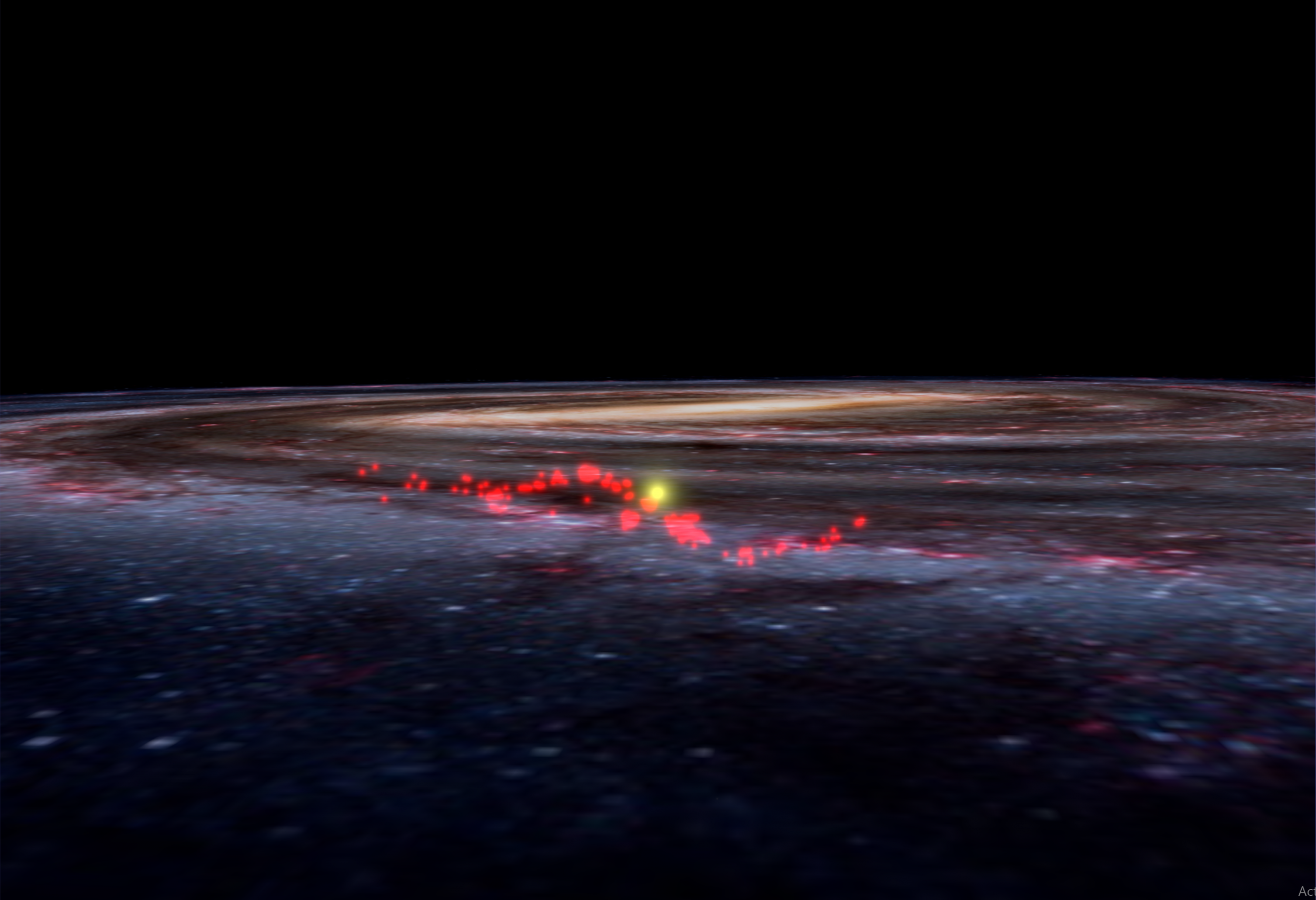 Something Appears to Have Collided With the Milky Way and Created