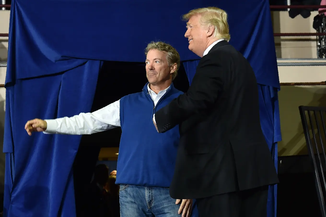 rand paul donald trump iran
