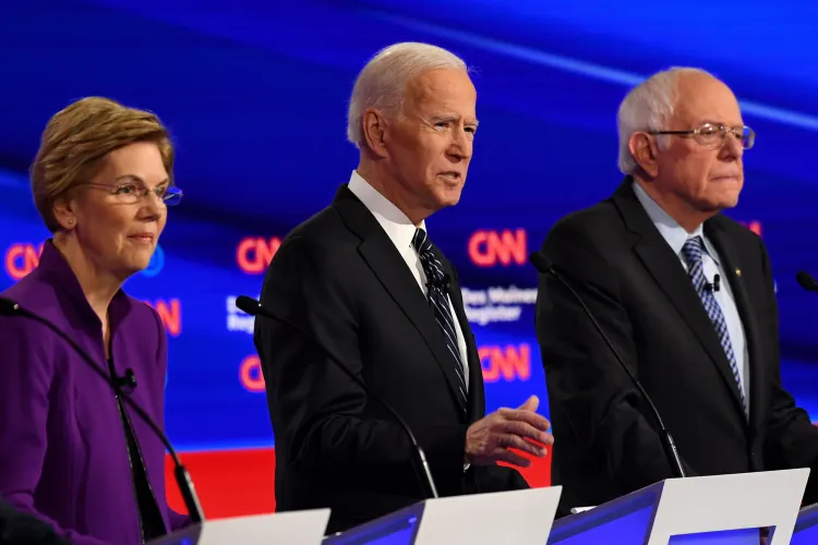Bernie Sanders and Joe Biden Gain as Elizabeth Warren Collapses Among ...