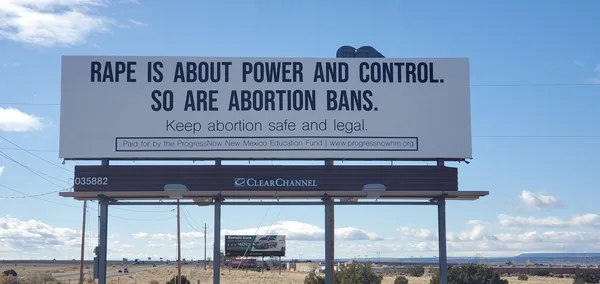 Activists Erect Billboards Comparing Abortion Bans to Rape Across