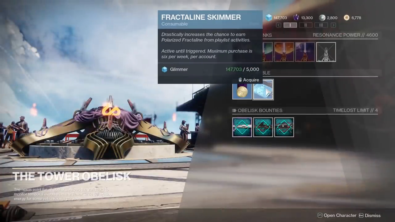 destiny 2 fractaline skimmer