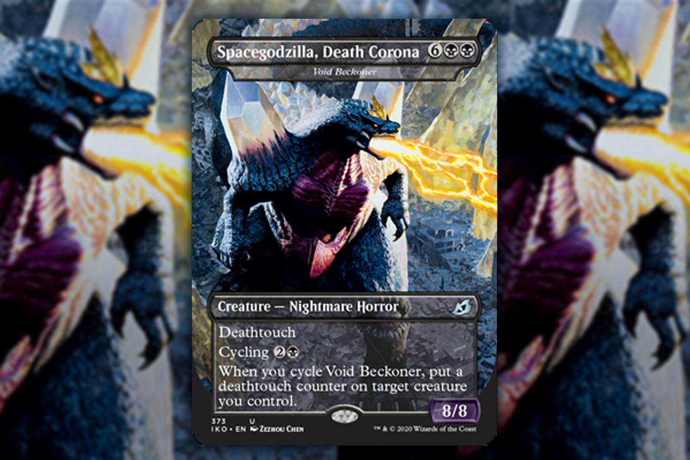 Magic The Gathering' Releases Spacegodzilla, Death Corona in Next