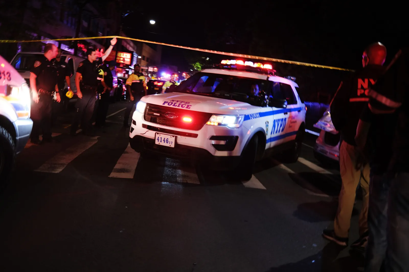 NYPD Officer Stabbed in the Neck, Two Other Police Officers in Hospital ...