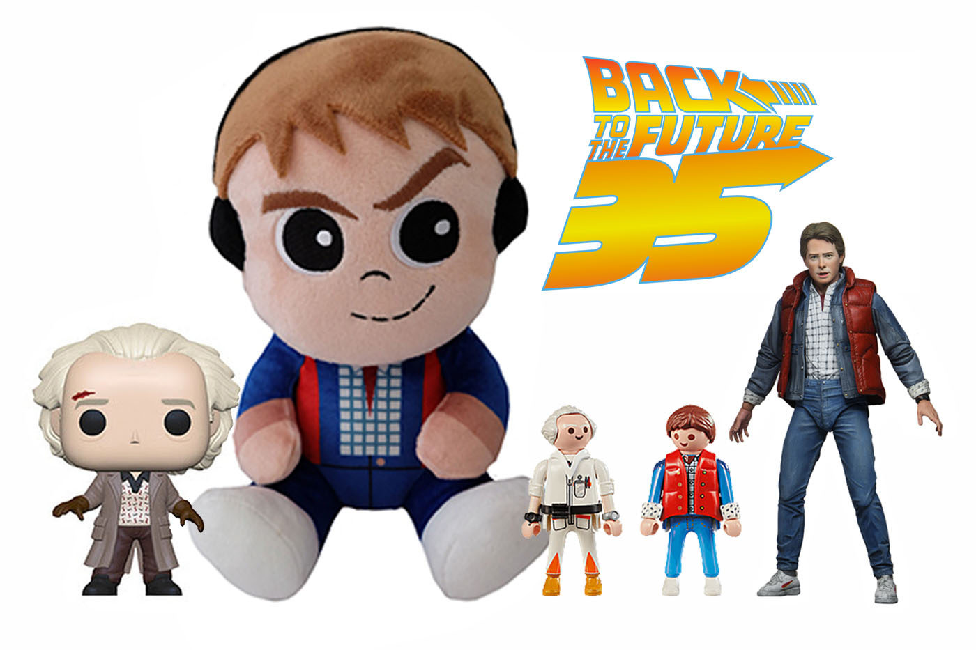 Back to the Future' 35th Anniversary Blasts Off With New Toys From