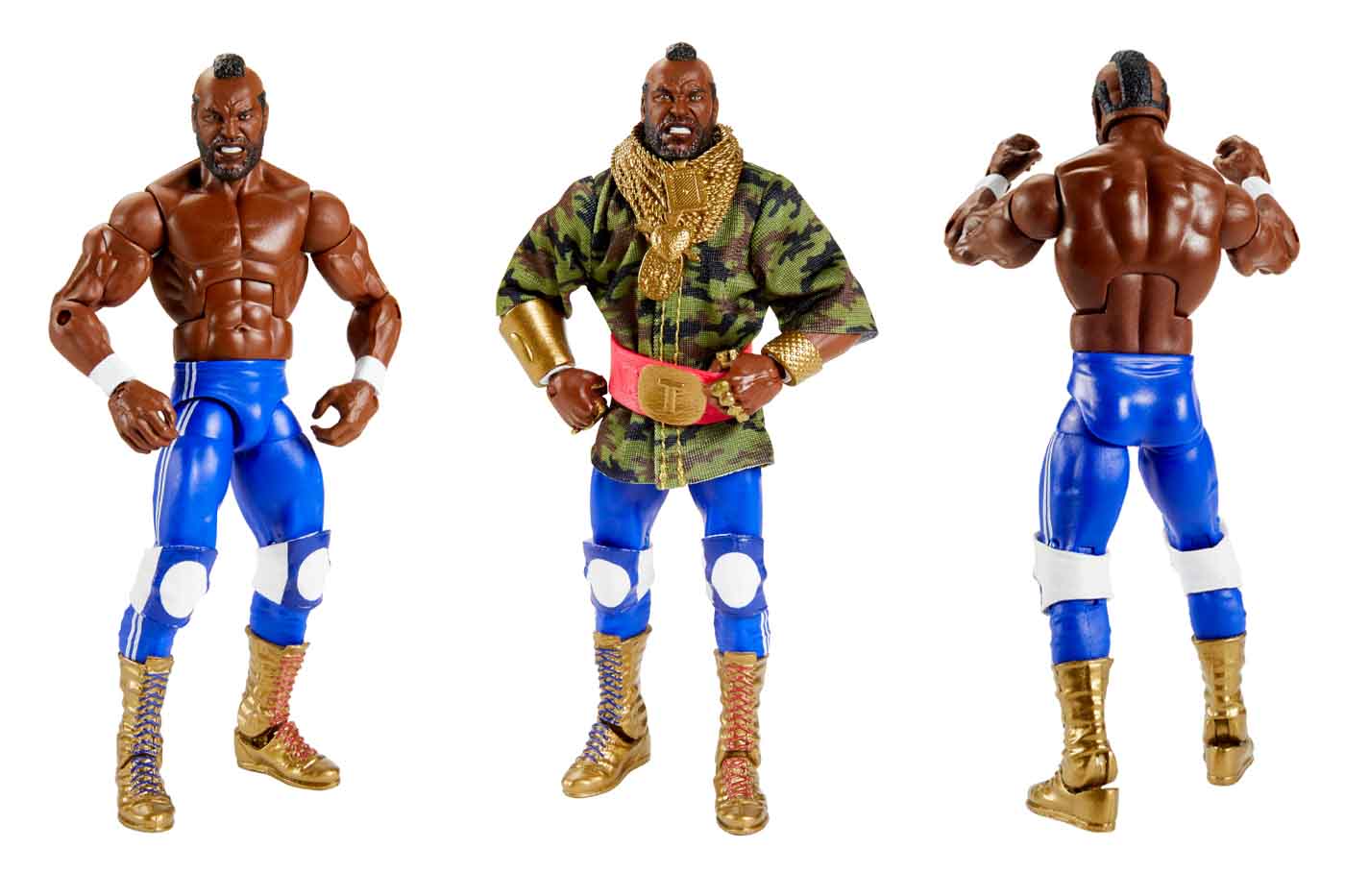 Mattel Reveals Mr. T WWE Elite Action Figure For Comic-Con@Home
