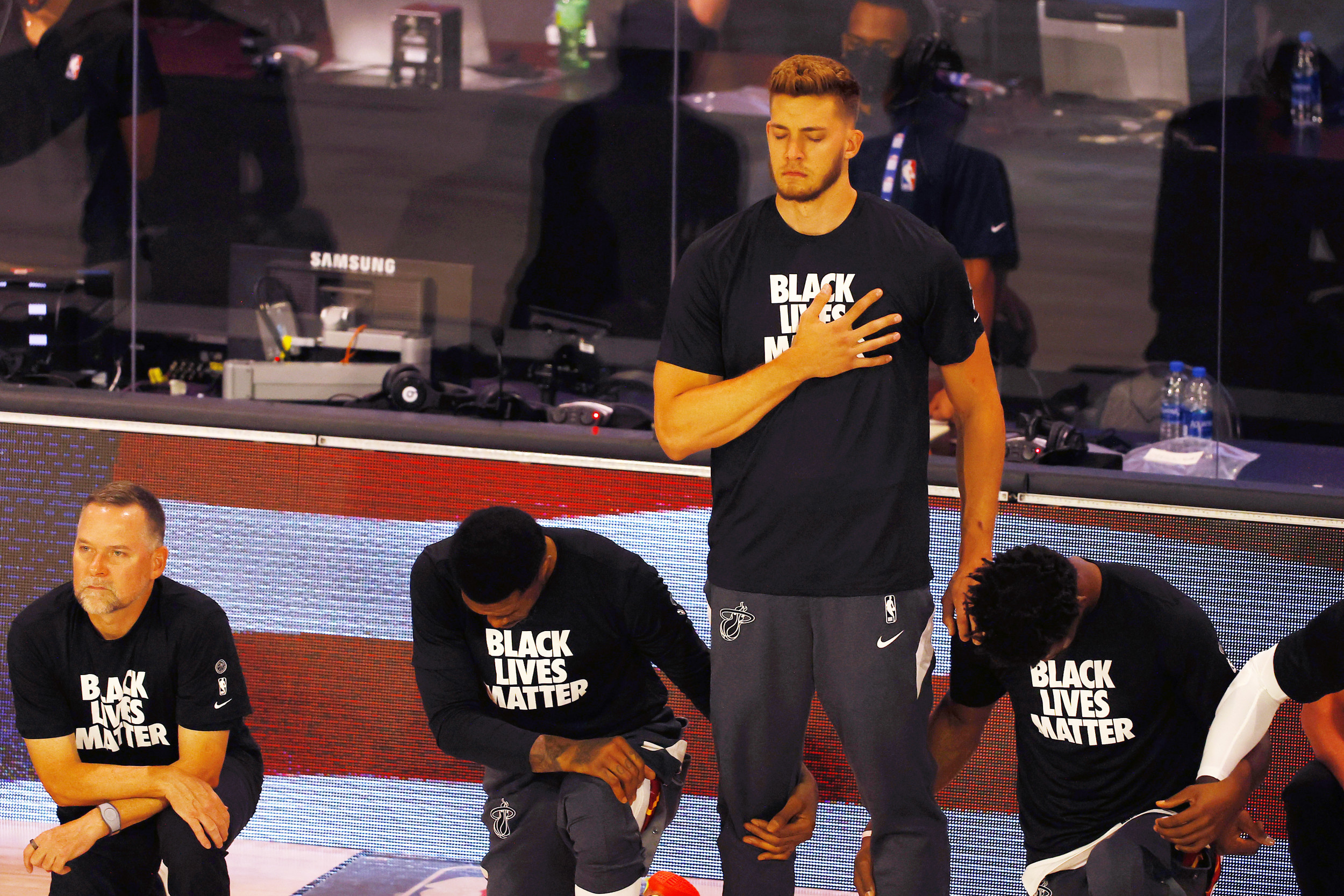 NBA Player Who Stood During Anthem Says He Doesn't Understand How