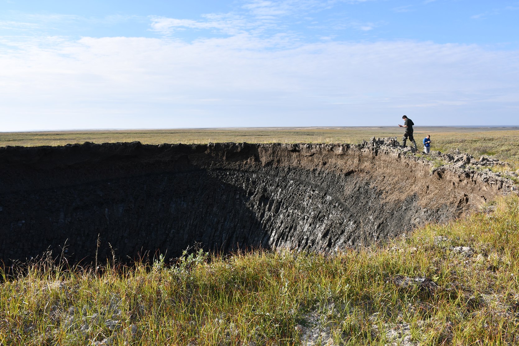 Giant Crater in Siberia May Have Exploded From Climate Change