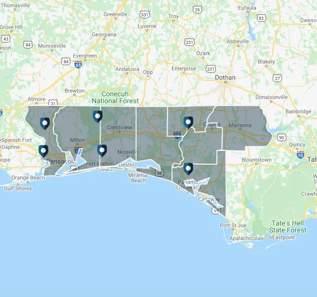 Gulf Power Outage Map as Hurricane Sally Leaves 450,000 in Alabama and ...