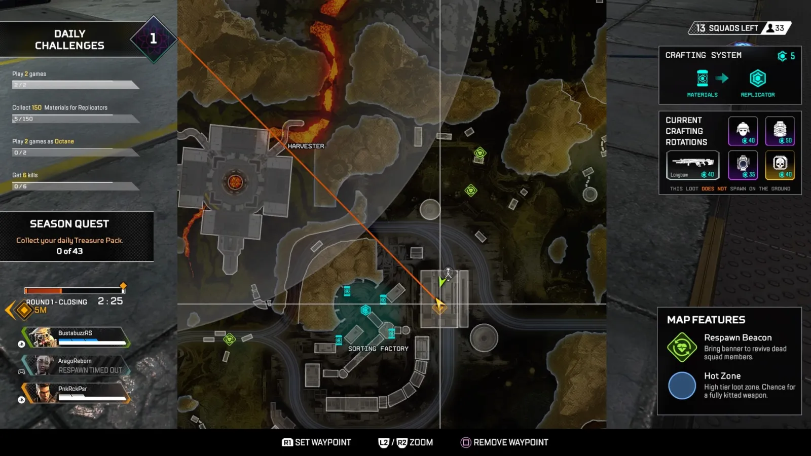 ‘Apex Legends’ Gravity Lift Locations in Train Yard, Sorting ...