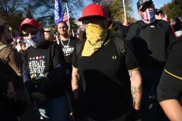 Proud Boys Rally Outside California Church Defying COVID Restrictions
