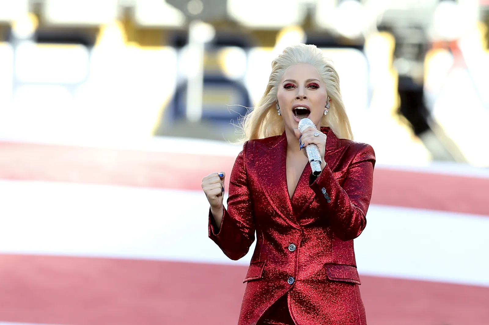Lady Gaga's Inauguration Look Sparks Princess Leia Comparisons - Newsweek