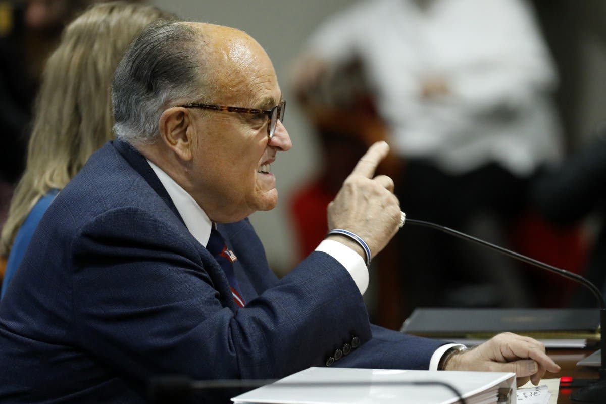 Rudy Giuliani Slams 'Hate-Filled' $1.3 Billion Dominion Defamation Lawsuit