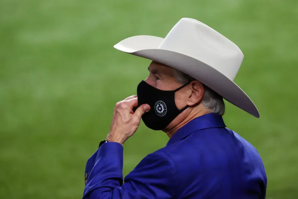 Greg Abbott Blames Biden Border Policies for Spreading COVID, Days After Lifting Mask Mandate