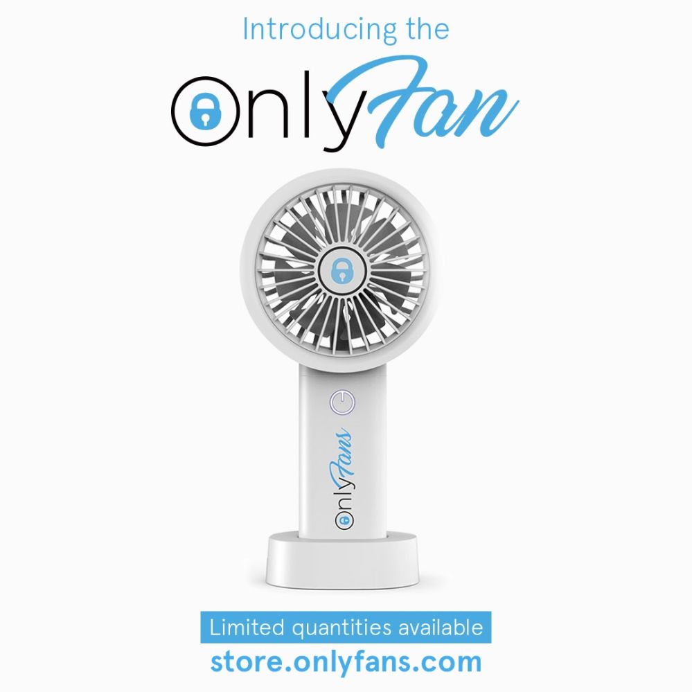 OnlyFans Is Now Selling Actual Fans, and It’s Not an April Fool’s Joke ...