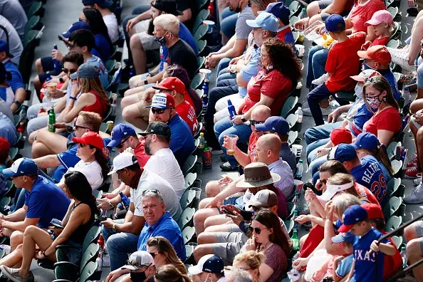Texas Rangers Fans Fill Home Stadium to Capacity at Team’s Home Opener