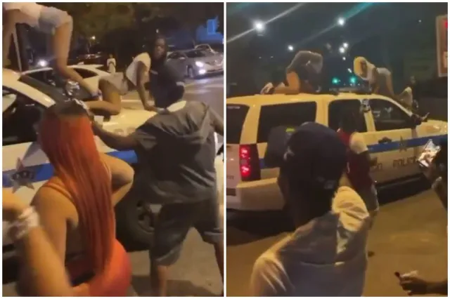 Police Probe Viral Video of Women Twerking on SUV Cruiser - Newsweek