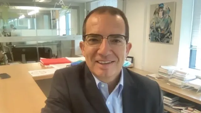 Moderna CEO Stéphane Bancel in Conversation with Newsweek CEO Dev Pragad