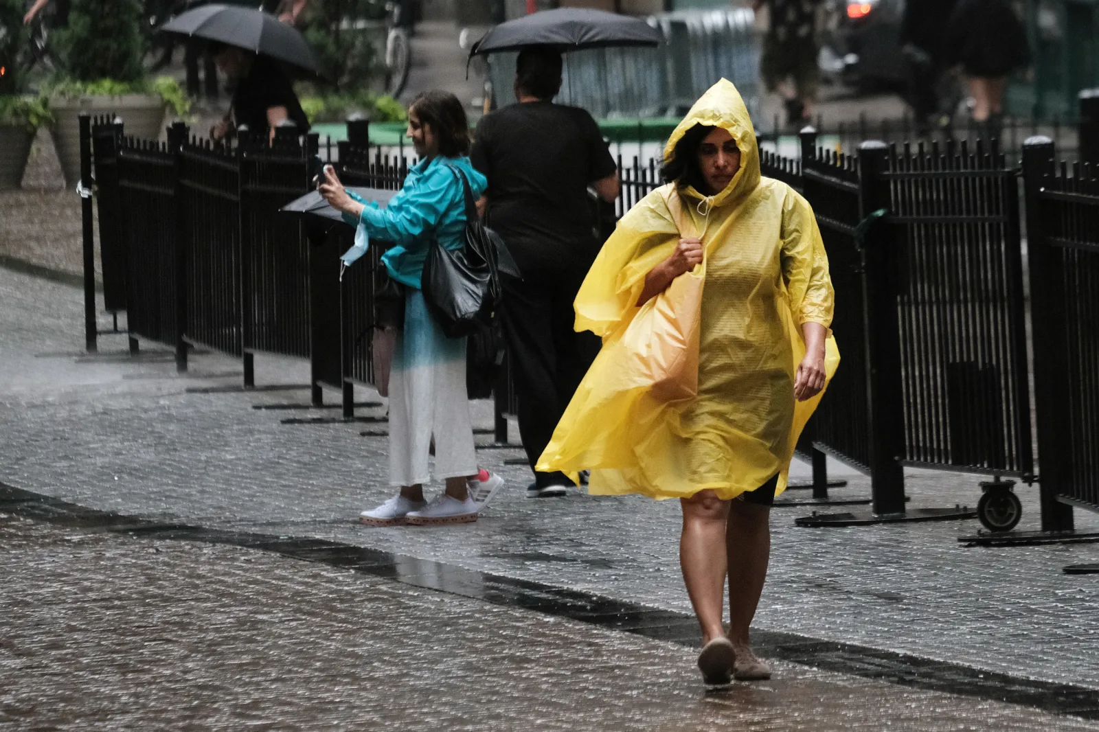 Videos Show New York City Subways, Roads Flooding As Storm Elsa ...