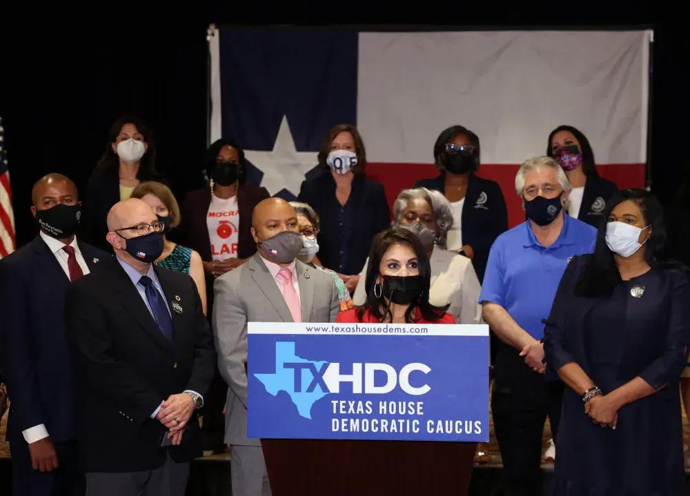 Greg Abbott’s Veto of Legislative Payroll Doesn’t Affect Texas Democrats Who Walked Out